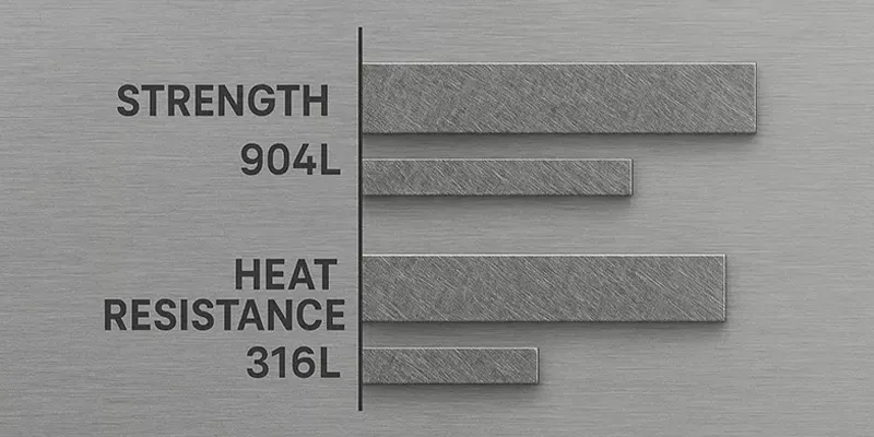 904L vs 316L roostevabast terasest väävelhappekindluse võitlus